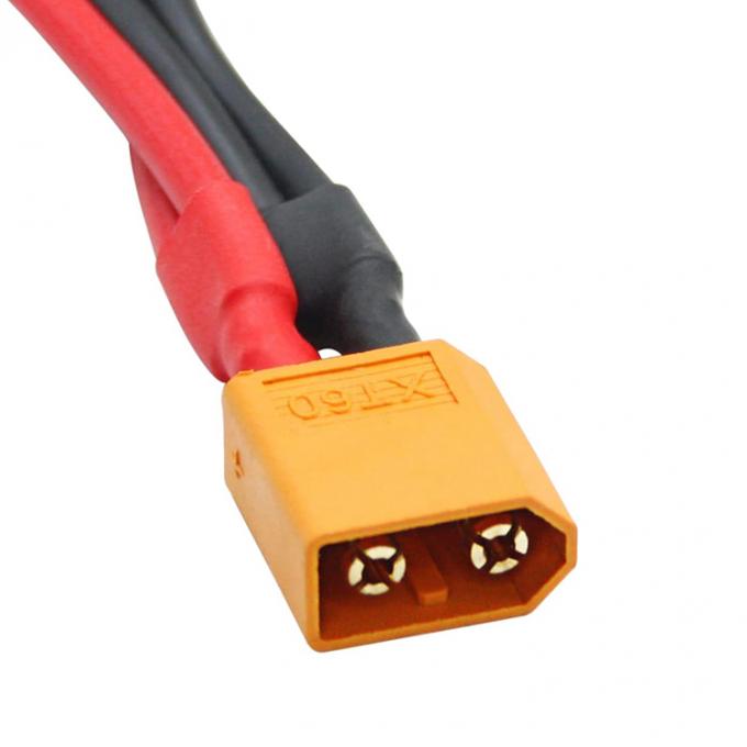 14AWG XT60 1 Male to 2 Female Y Splitter Extension Cable for RC Lipo Battery 3