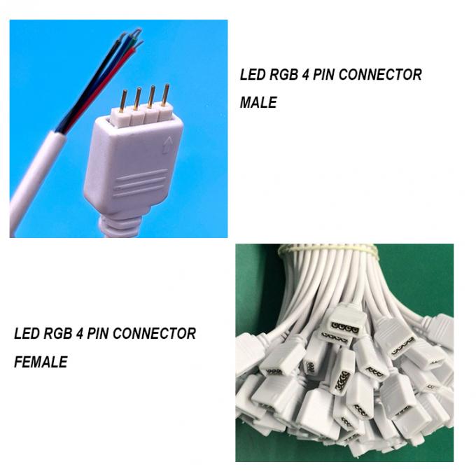 5050 LED Light Strip RGB 4 PIN Connector Cable 1