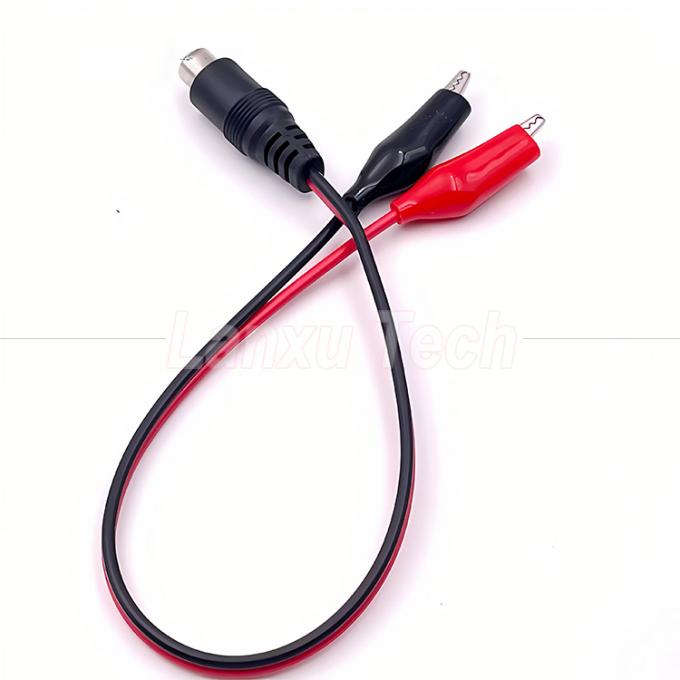 RCA Female AV to Alligator Clips Cable for Speaker 5