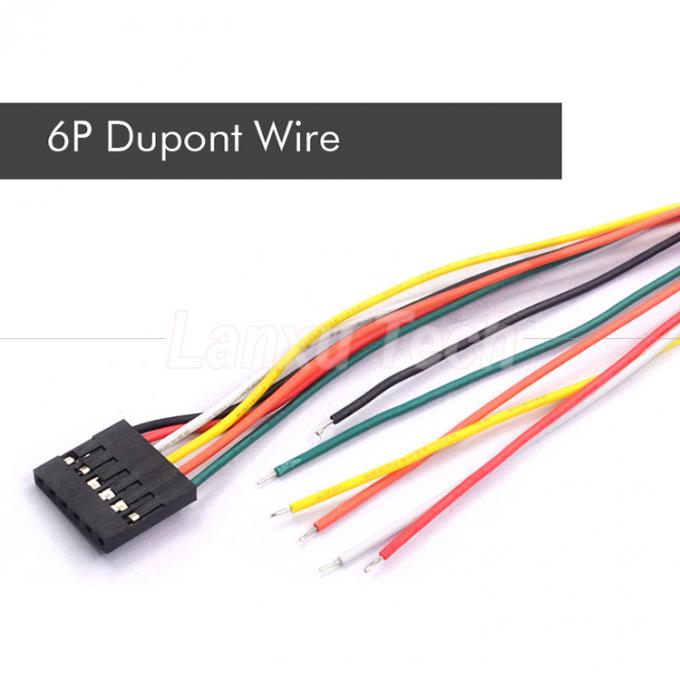 10cm 20cm 30cm 50cm 2 Pin 3 4 5 6 8 10 Pin Dupont 2.54mm Connector Cable Jumper Wire Harness 6