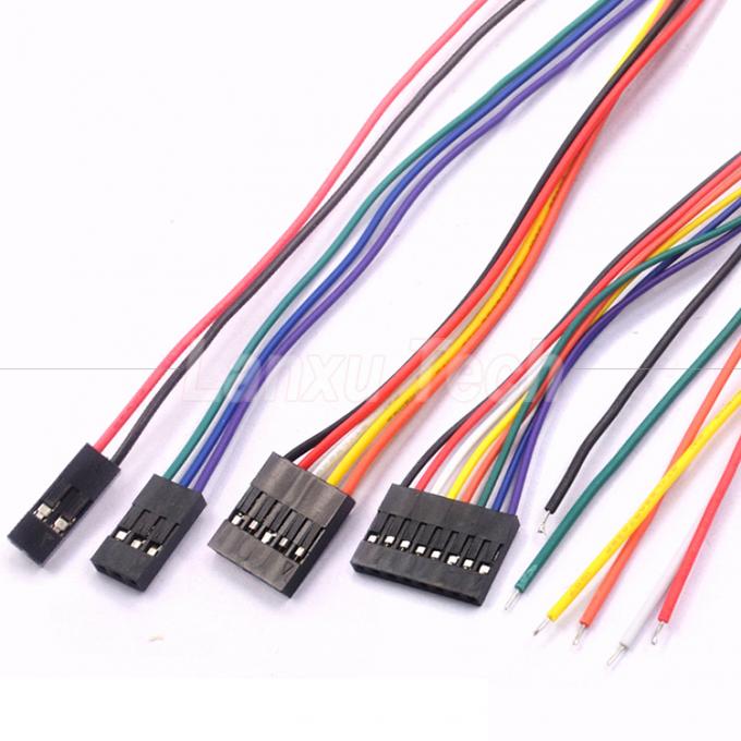10cm 20cm 30cm 50cm 2 Pin 3 4 5 6 8 10 Pin Dupont 2.54mm Connector Cable Jumper Wire Harness 11
