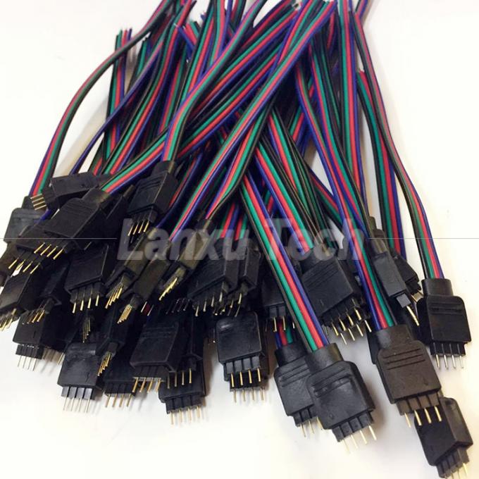 RGB 4 Pin Connector 5050 LED Strip Ribbon Cable 4