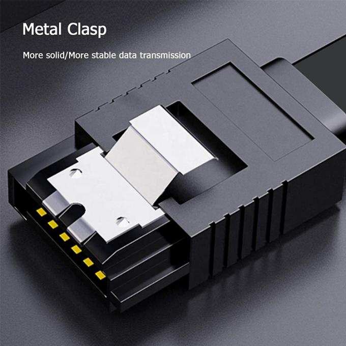High Speed 6Gbps Data Rate Sata Power Cable for Hard Disk HDD SSD 4