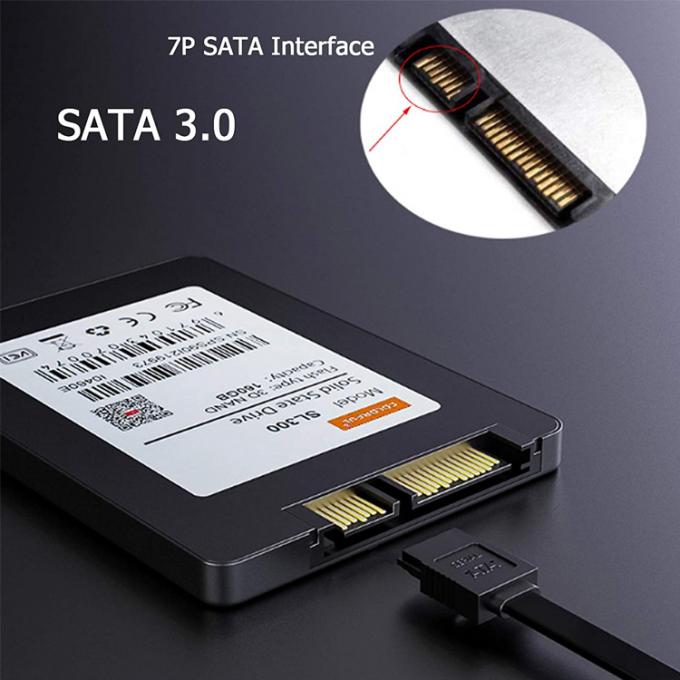 High Speed 6Gbps Data Rate Sata Power Cable for Hard Disk HDD SSD 8