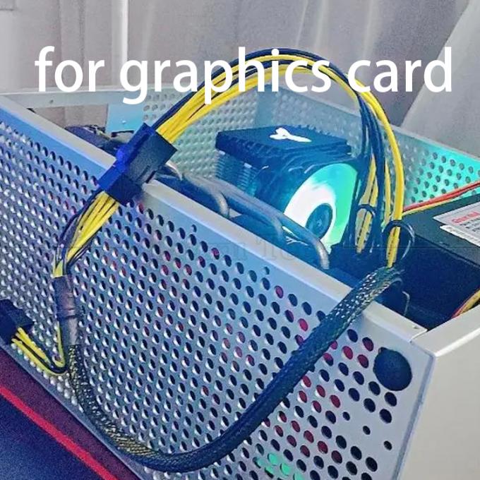 18AWG Pure Cooper Splitter 6 PIN Female to Dual 8 PIN 6+2 Male PCI Express PCIe Cable for GPU Graphics Cards 6