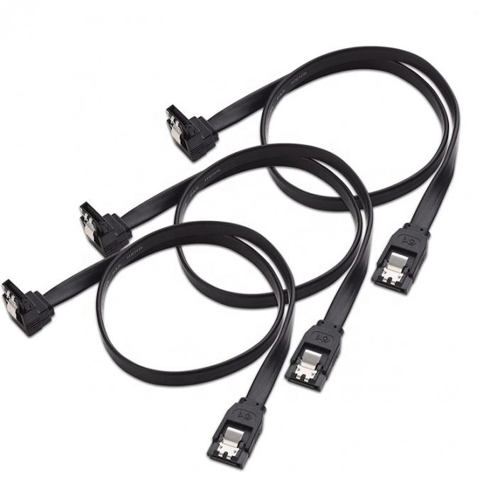 High Speed  90 Degree Angle Sata 3.0 Power Extension Cable for HDD Hard Disk Computer 0