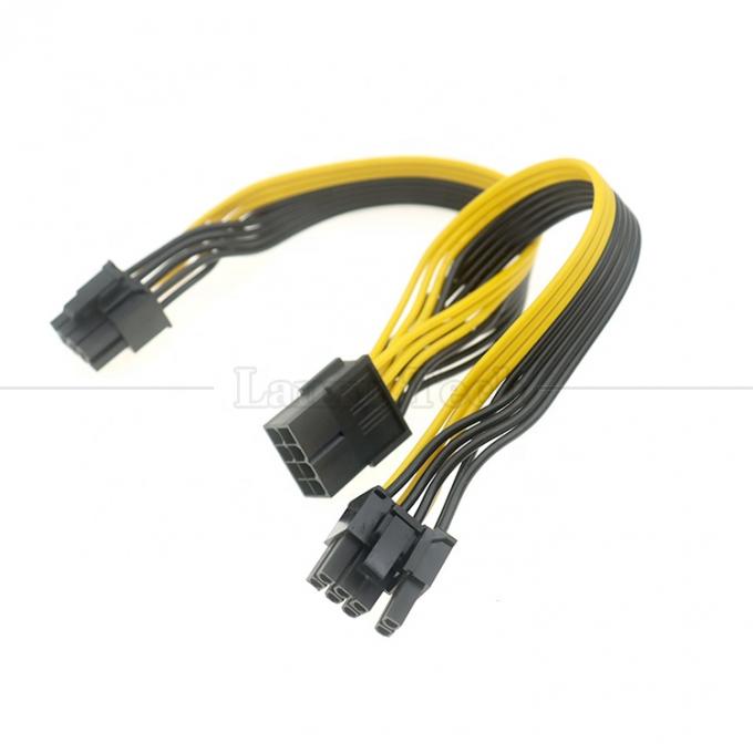 PCIe 8 Pin Male to Dual 8 Pin Female PCI Express Graphics Video Card GPU Splitter Power Adapter Cable 5