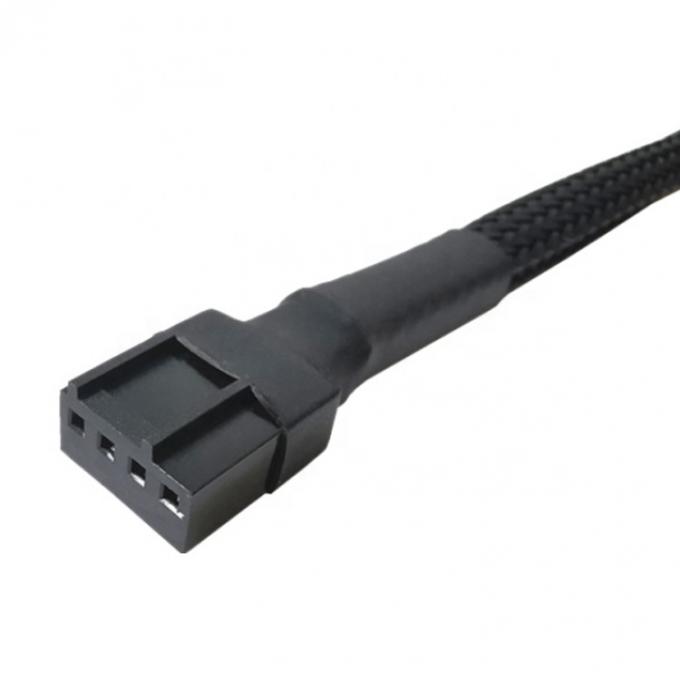Motherboard CPU 4 PIN Connector PC Case Temperature Control Cooling Fan Y Splitter Extension PWM Cable 4