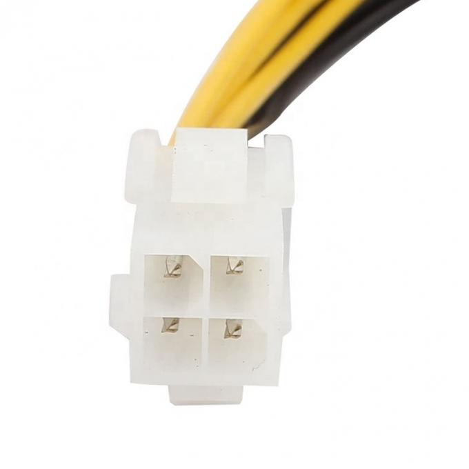 4 Pin Female to 8 Pin Male ATX Motherboard CPU Power Supply Extension Cable 2