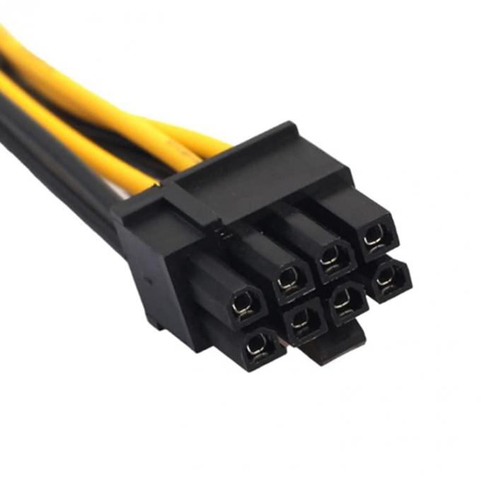 PCIe 8 Pin Male to Dual 8 Pin Male PCI Express Graphics Video Card GPU Splitter Power Adapter Cable 4