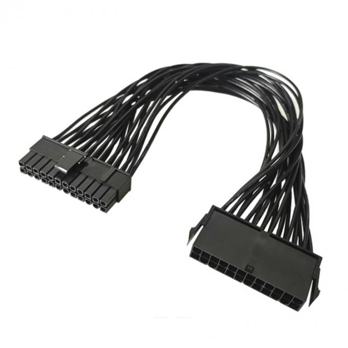 Male to Female PSU 24pin ATX Power Supply Extension Cable for Computer Motherboard 0