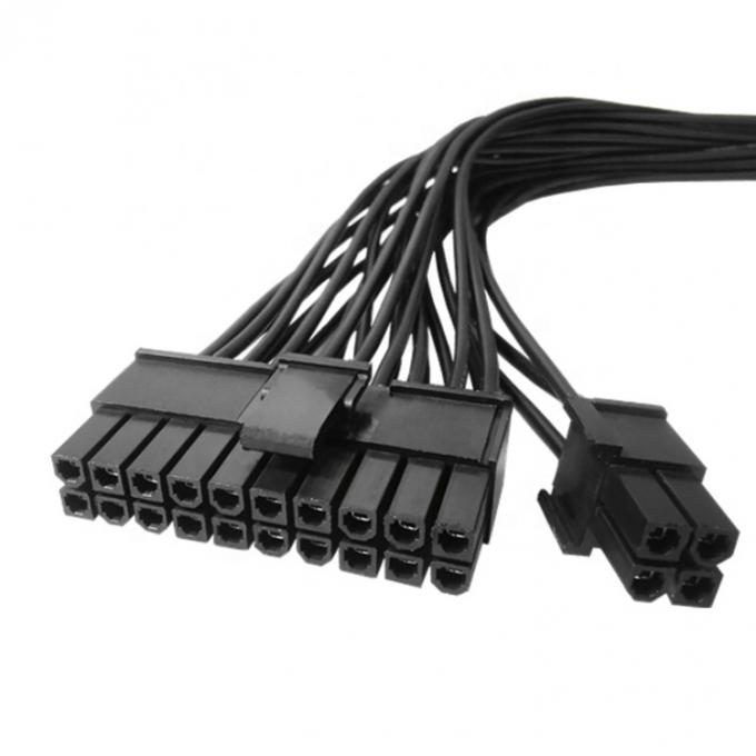 Male to Female PSU 24pin ATX Power Supply Extension Cable for Computer Motherboard 4