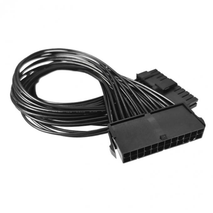 Male to Female PSU 24pin ATX Power Supply Extension Cable for Computer Motherboard 5