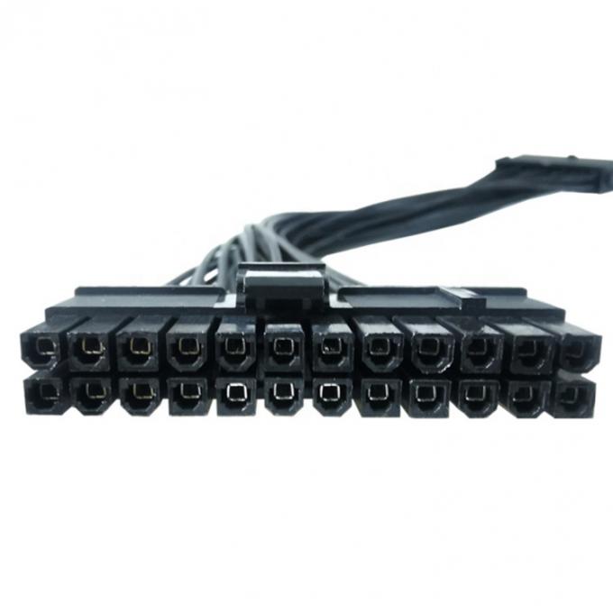 Male to Female PSU 24pin ATX Power Supply Extension Cable for Computer Motherboard 1