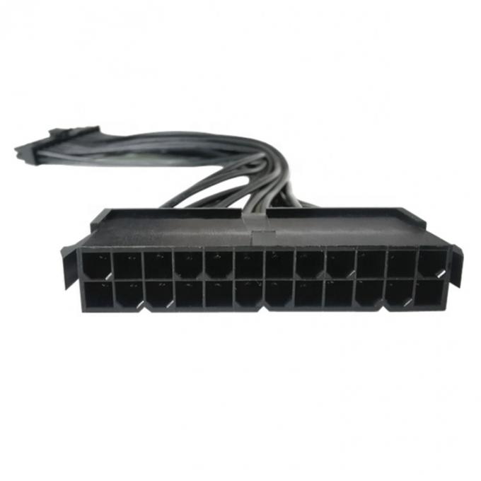 Male to Female PSU 24pin ATX Power Supply Extension Cable for Computer Motherboard 2