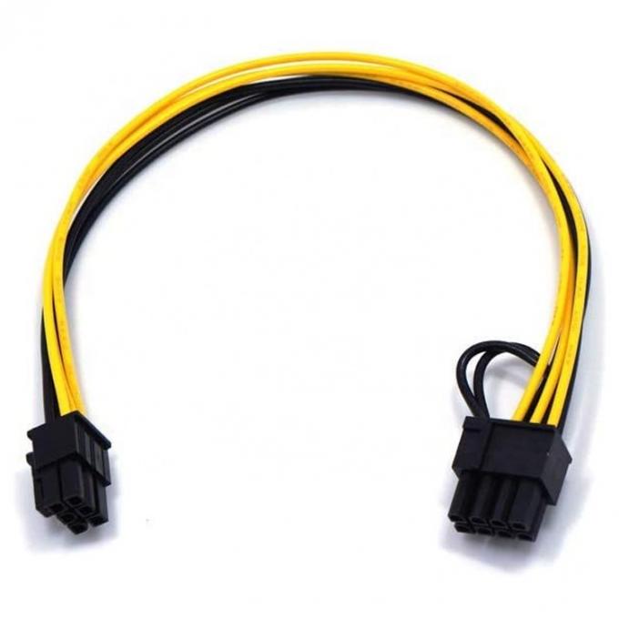 PCIE 6 Pin to 8 Pin GPU  ATX Video Graphics Card PCIE PCI Express Power Cable 0