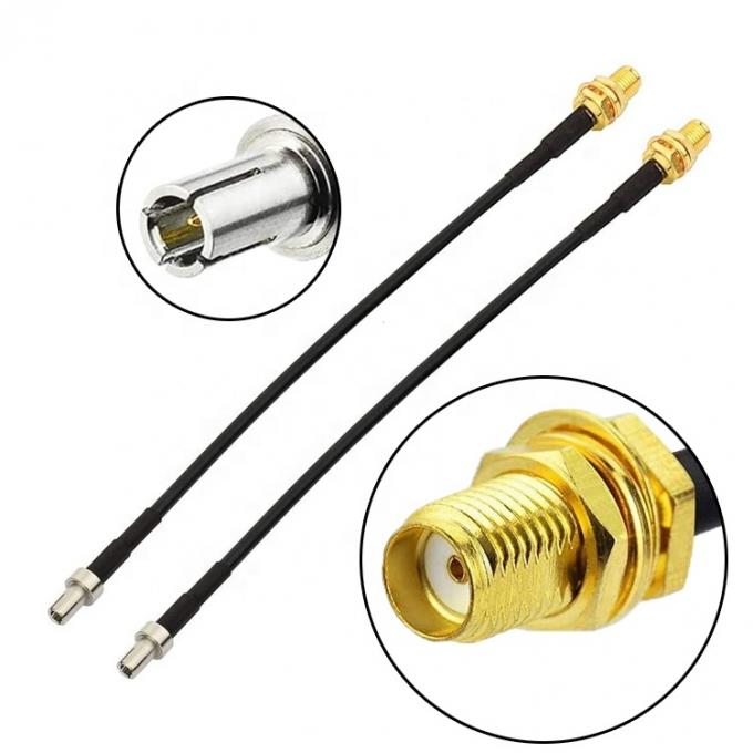 Custom TS9 to SMA Female Connector Antenna Adapter RF Coaxial Cable 7
