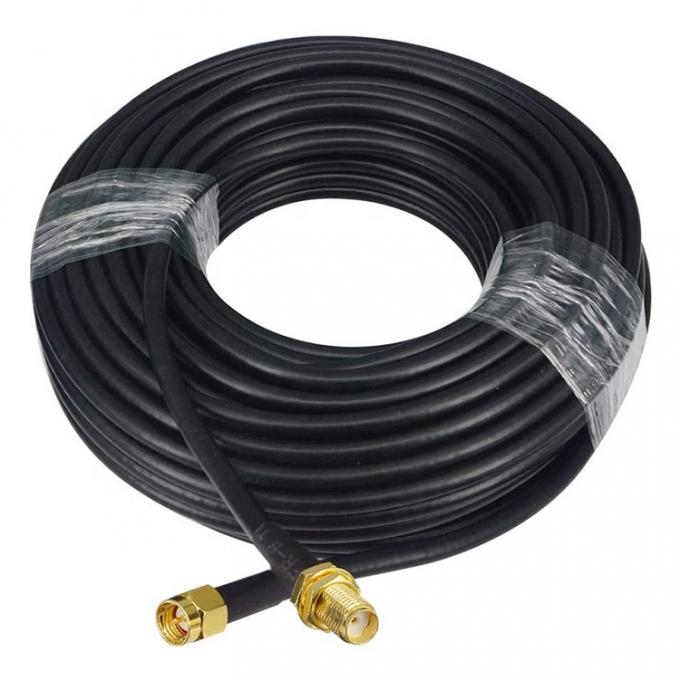 Male to Female RG174 RG178 RG316 RG58 Assembly RF Jumper Antenna Coaxial Cable 4