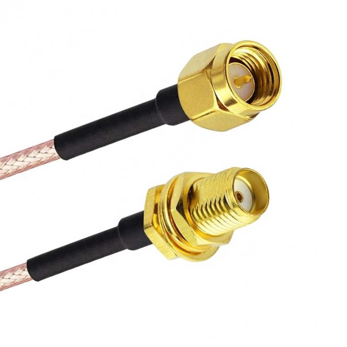 Custom RG 174 SMA Male to SMA Female Assembly Jumper RF Adapter Connectors Antenna  Coaxial Cables 4