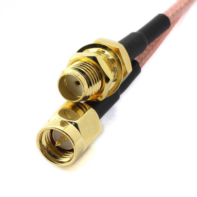 RG316 Coaxial RF SMA Male to SMA Female Jumper Connector Antenna Extender Extension Cable for Wifi Ham Radio GPS 2