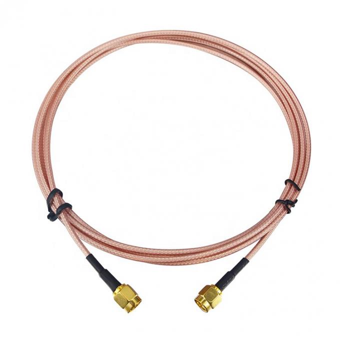 RG316 Coaxial RF SMA to SMA Connector Assembly Antenna Extender Jumper Extension Cable for Wifi FPV TV 4