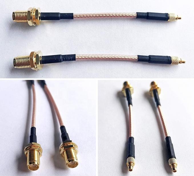 RG316 Pigtail SMA Female to Straight MMCX Male RF Coaxial Antenna Extender Cable 0