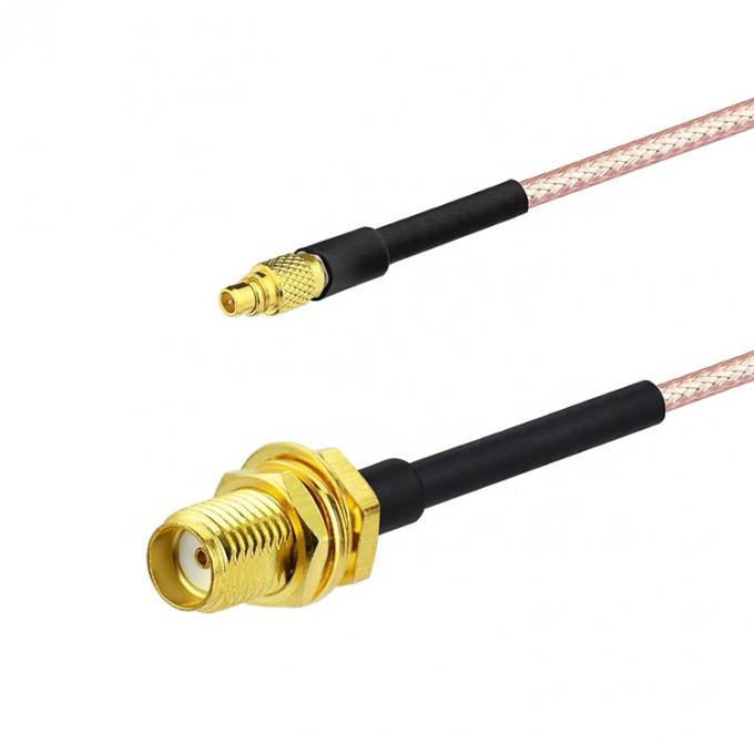 RG316 Pigtail SMA Female to Straight MMCX Male RF Coaxial Antenna Extender Cable 2