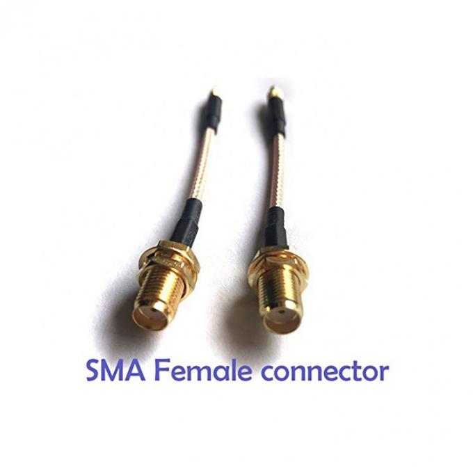 RG316 Pigtail SMA Female to Straight MMCX Male RF Coaxial Antenna Extender Cable 3