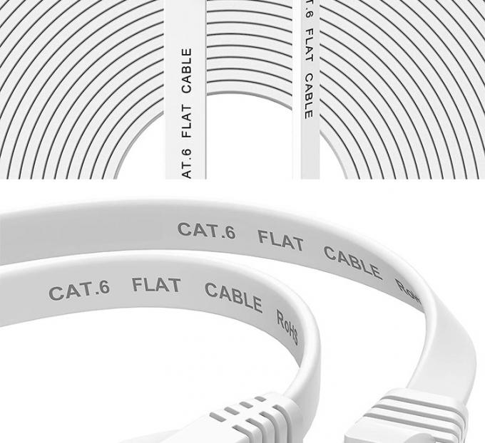 1m 5m 10m UTP FTP Shield Cat5 Cat5e Cat6 Ca6a Cat7 RJ45 Flat Ethernet Patch Network Lan Cable for Router 4