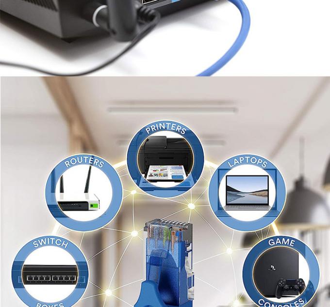 OEM High Quality Pure Cooper Shield FTP UTP STP SFTP Cat5 Cat5e Cat6 Cat6a Cat7 Cat8 RJ45 Ethernet Patch Lan Network Cable 6