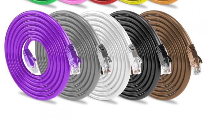 OEM High Quality Pure Cooper Shield FTP UTP STP SFTP Cat5 Cat5e Cat6 Cat6a Cat7 Cat8 RJ45 Ethernet Patch Lan Network Cable 8