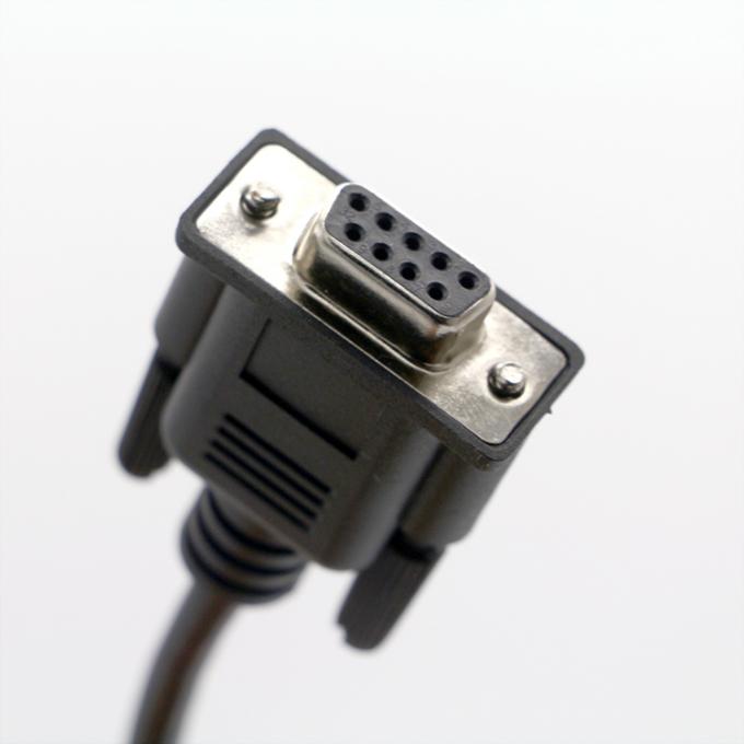 DB9 Female RS232 Serial To RJ45 Female Socket  Cable 2