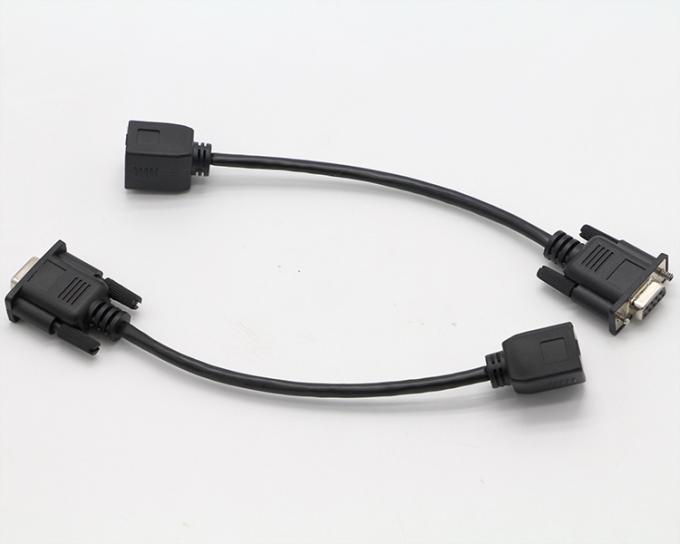 DB9 Female RS232 Serial To RJ45 Female Socket  Cable 5
