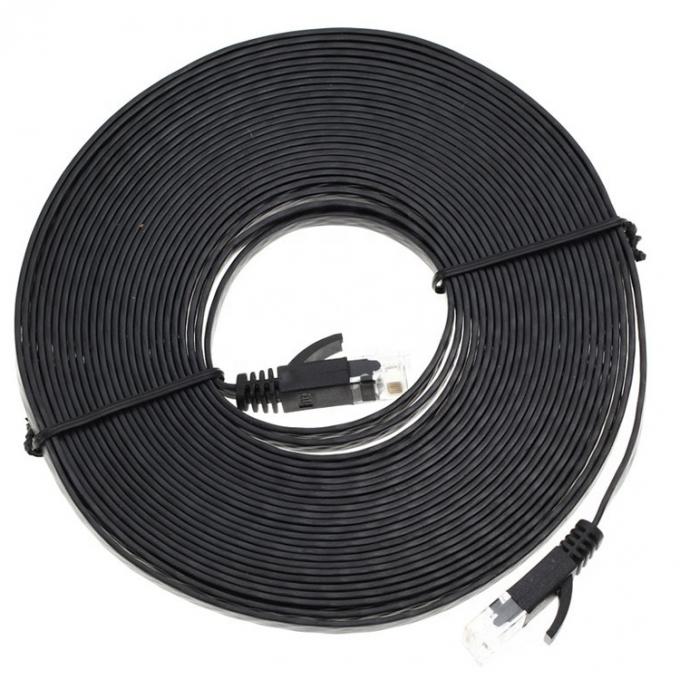 UTP STP Industrial Cat5 Cat5e Cat6 Cat7 Cat8 Flat RJ45 Patch Cord Network Lan Ethernet Extension Cable 1