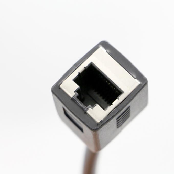 Customization 1M 2M 8P8C RJ45 Female To RJ45 Female Socket  Lan Network Ethernet Cable 2