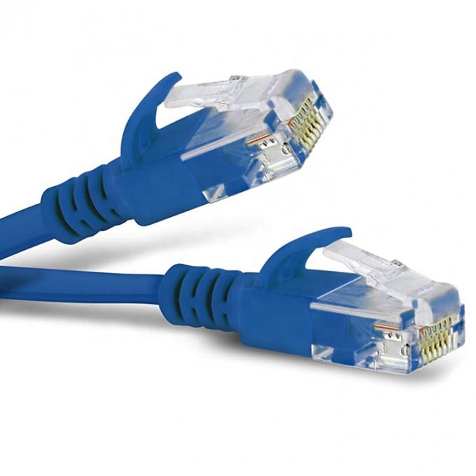 UTP STP Industrial Cat5 Cat5e Cat6 Cat7 Flat RJ45 Patch Cord Network Lan Ethernet Extension Cable for Router 3