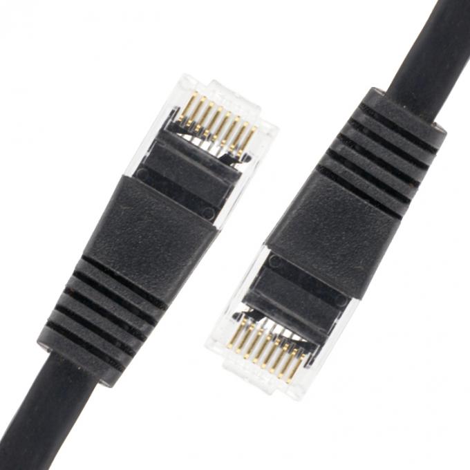 STP UTP Industrial Cat5 Cat5e Cat6 Cat7 Cat8 Flat RJ45 Patch Cord Network Ethernet Extension Lan Cable 0