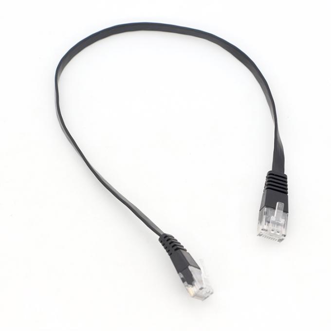 STP UTP Industrial Cat5 Cat5e Cat6 Cat7 Cat8 Flat RJ45 Patch Cord Network Ethernet Extension Lan Cable 2