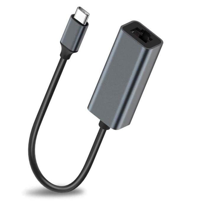Plug and Play USB 3.0 Type C Male to Gigabit RJ45 Ethernet Network Lan Adapter for Laptop Computer 1