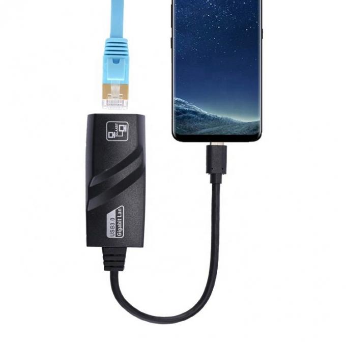 High Compatible USB 3.1 Type C Male to Gigabit RJ45 Ethernet Network Lan Adapter for Laptop Computer 4