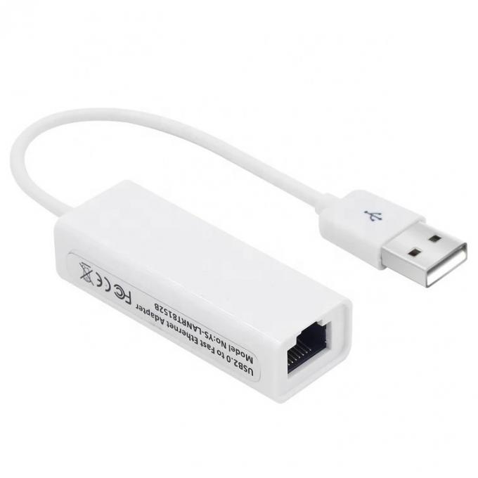 Plug and Play RTL8152B 100M Gigabit USB to RJ45 Ethernet Lan Network Adapter for Laptop Computer 2