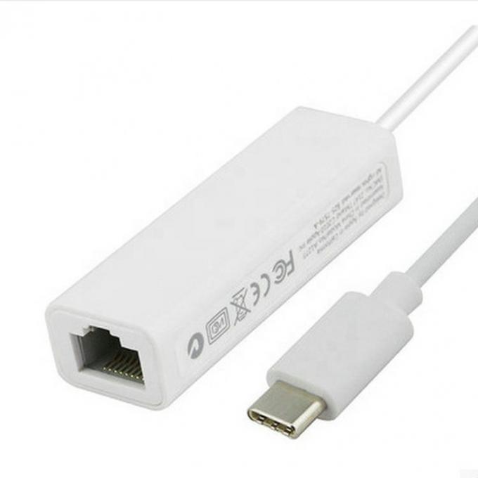 Plug and Play 100Mbps Gigabit USB Type C to RJ45 Ethernet Lan Network Adapter for Laptop Computer 1