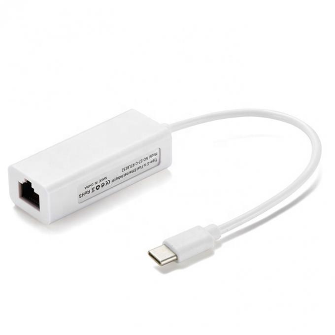 Plug and Play 100Mbps Gigabit USB Type C to RJ45 Ethernet Lan Network Adapter for Laptop Computer 3