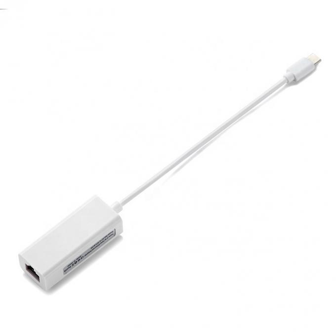 Plug and Play 100Mbps Gigabit USB Type C to RJ45 Ethernet Lan Network Adapter for Laptop Computer 4