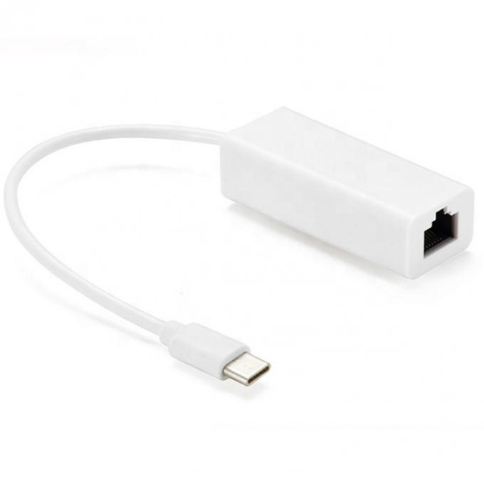 Plug and Play 100Mbps Gigabit USB Type C to RJ45 Ethernet Lan Network Adapter for Laptop Computer 2
