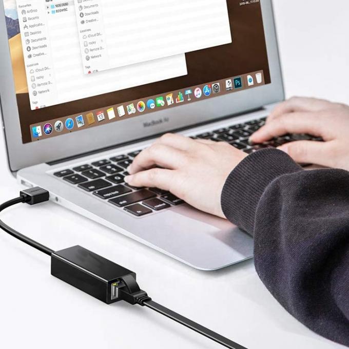 Plug and Play 1000Mbps USB 3.0 to Gigabit RJ45 Ethernet Network Lan Adapter for Laptop Computer 2