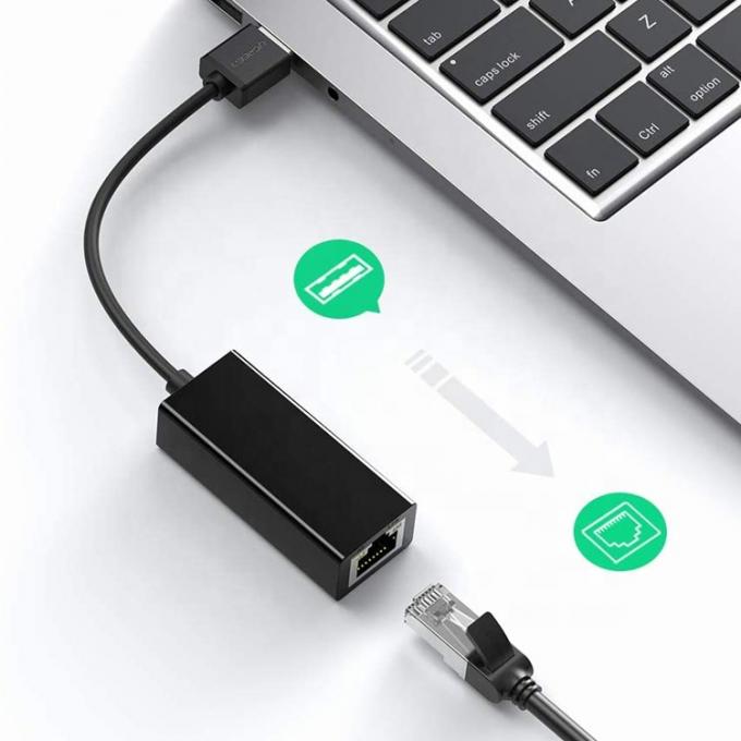 Plug and Play 1000Mbps USB 3.0 to Gigabit RJ45 Ethernet Network Lan Adapter for Laptop Computer 3