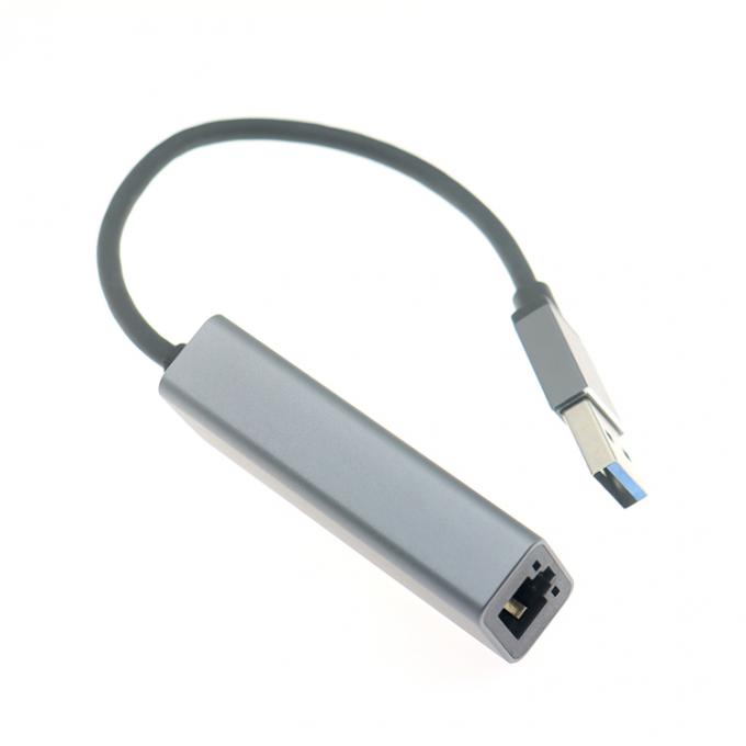 Super Speed 1000Mbps Metal Shell USB 3.0 to Gigabit RJ45 Ethernet Adapter 3