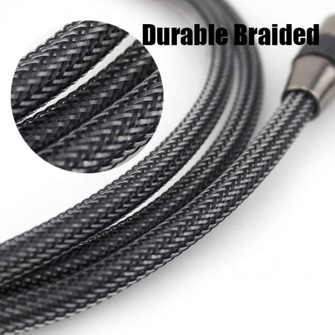 High Quality Durable Braided Fiber Optic Toslink Spdif Gold Digital Audio Optical Cable 2