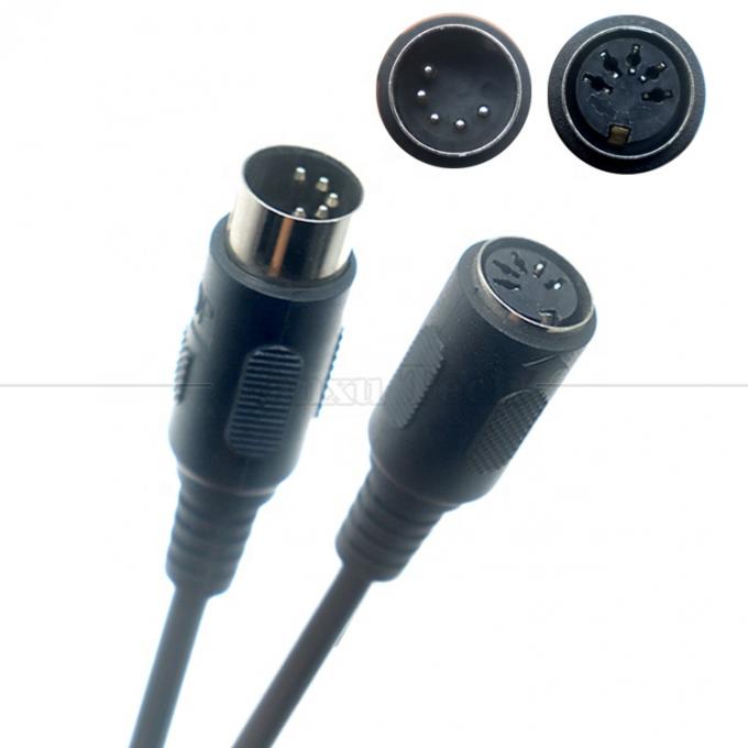 High Quality 1M 3M 5M Male to Female MIDI 5 PIN DIN Extension Cable for Audio Keyboard Guitar 2